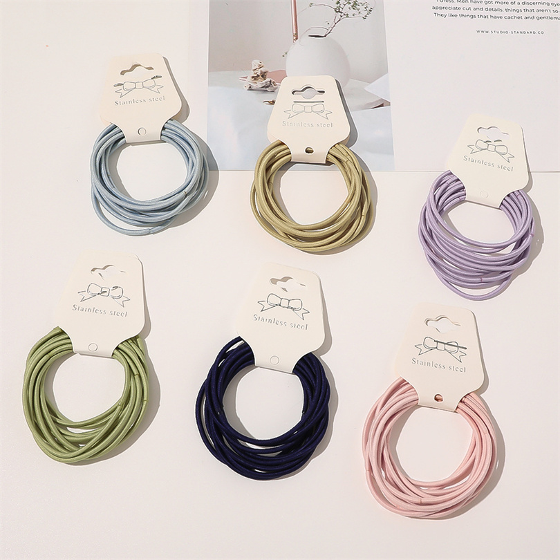 Silicone Band Women - 10 X Vòng Nữ Đơn Giản