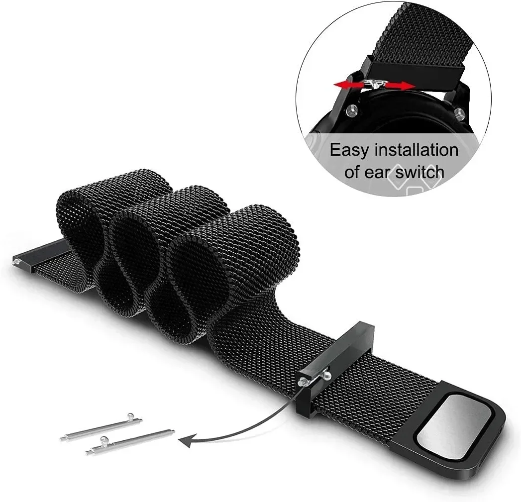 22mm 20mm Mesh Loop For Garmin - đánh giá và giá Milanese Loop Magnetic