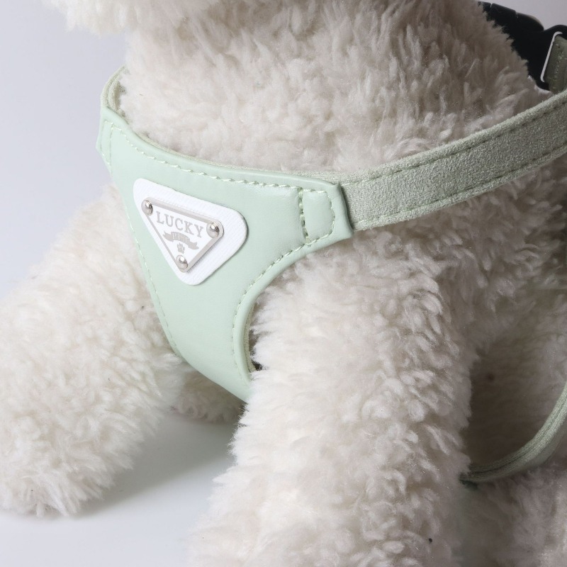 Macaron Chest Harness PU Vest  - đánh giá và giá Leather Strap Quick Release