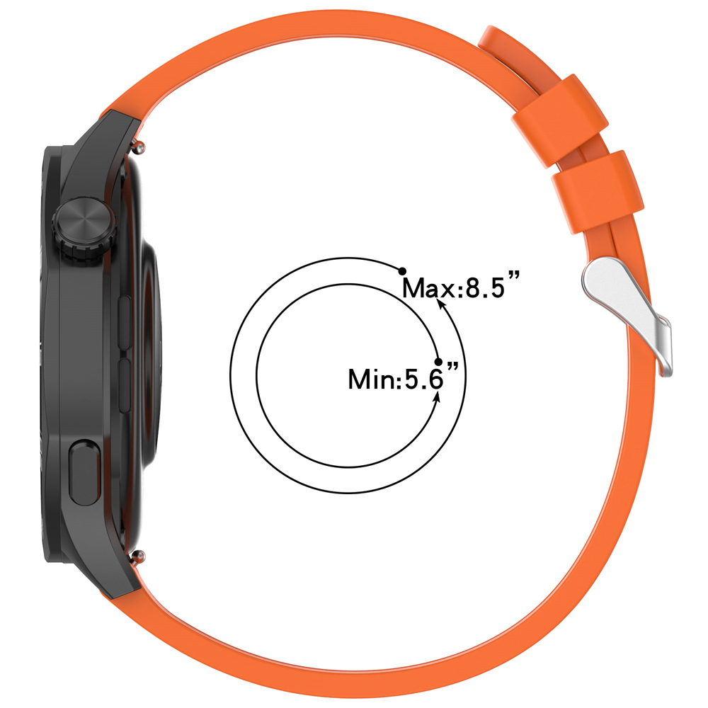 22mm Stitching silicone univer - đánh giá và giá Silicone Watch Band 22Mm