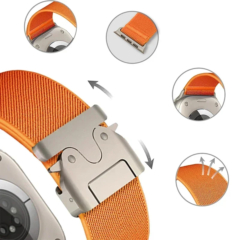 Parachute Strap for Apple Watc - đánh giá và giá Parachute Strap Elastic