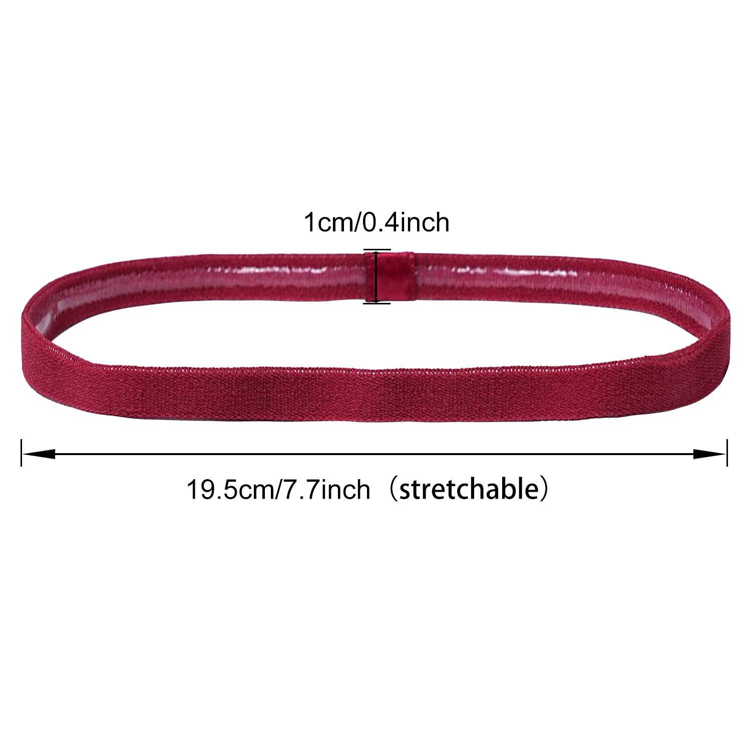 3Pcs Non-Slip Sports Hairband  - đánh giá và giá Silicone Band Women