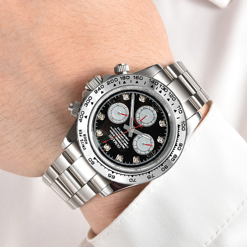 Luxury VK63 WATCH 39mm quartz  - đánh giá và giá Stainless Bracelet Diver