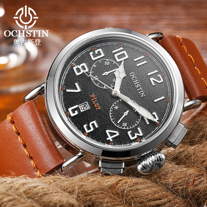 OCHSTIN Genuine Leather Strap  - đánh giá và giá Leather Watch Band Men