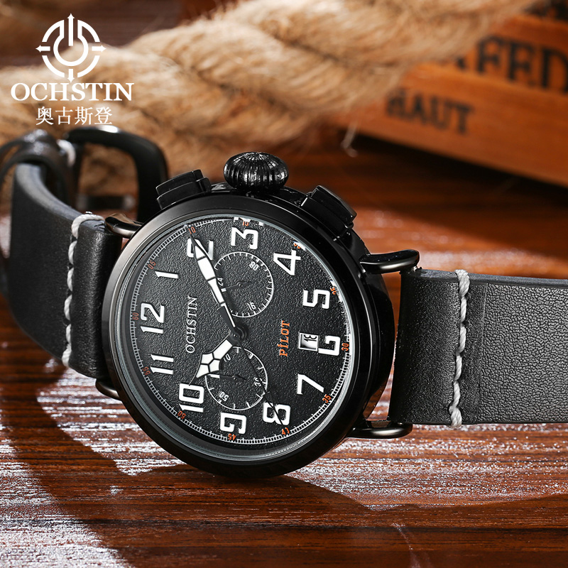 OCHSTIN Genuine Leather Strap  - đánh giá và giá Leather Watch Band Men