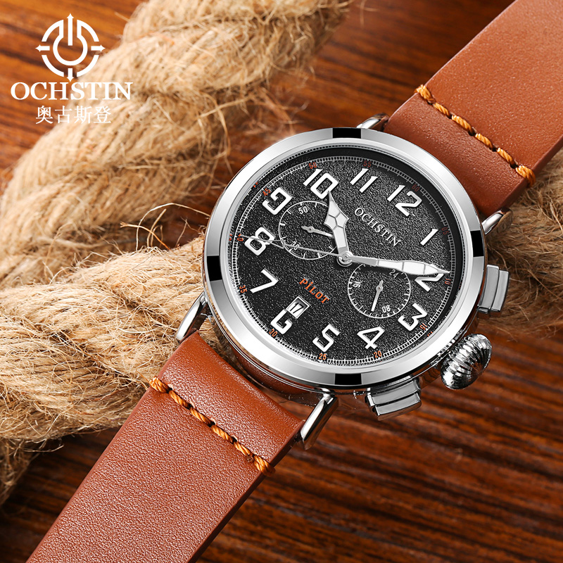 OCHSTIN Genuine Leather Strap  - đánh giá và giá Leather Watch Band Men